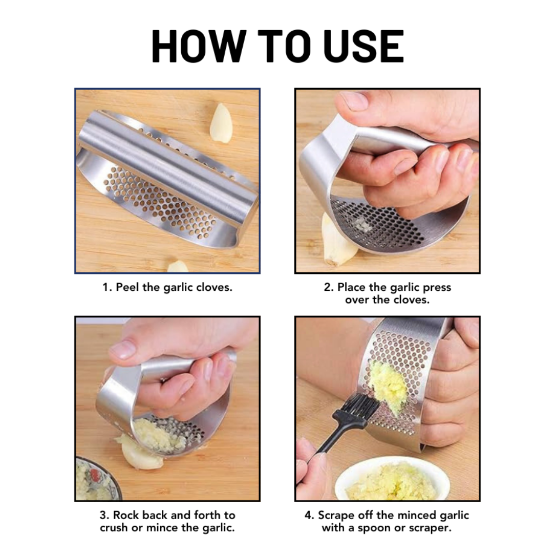 Easy Garlic Crusher