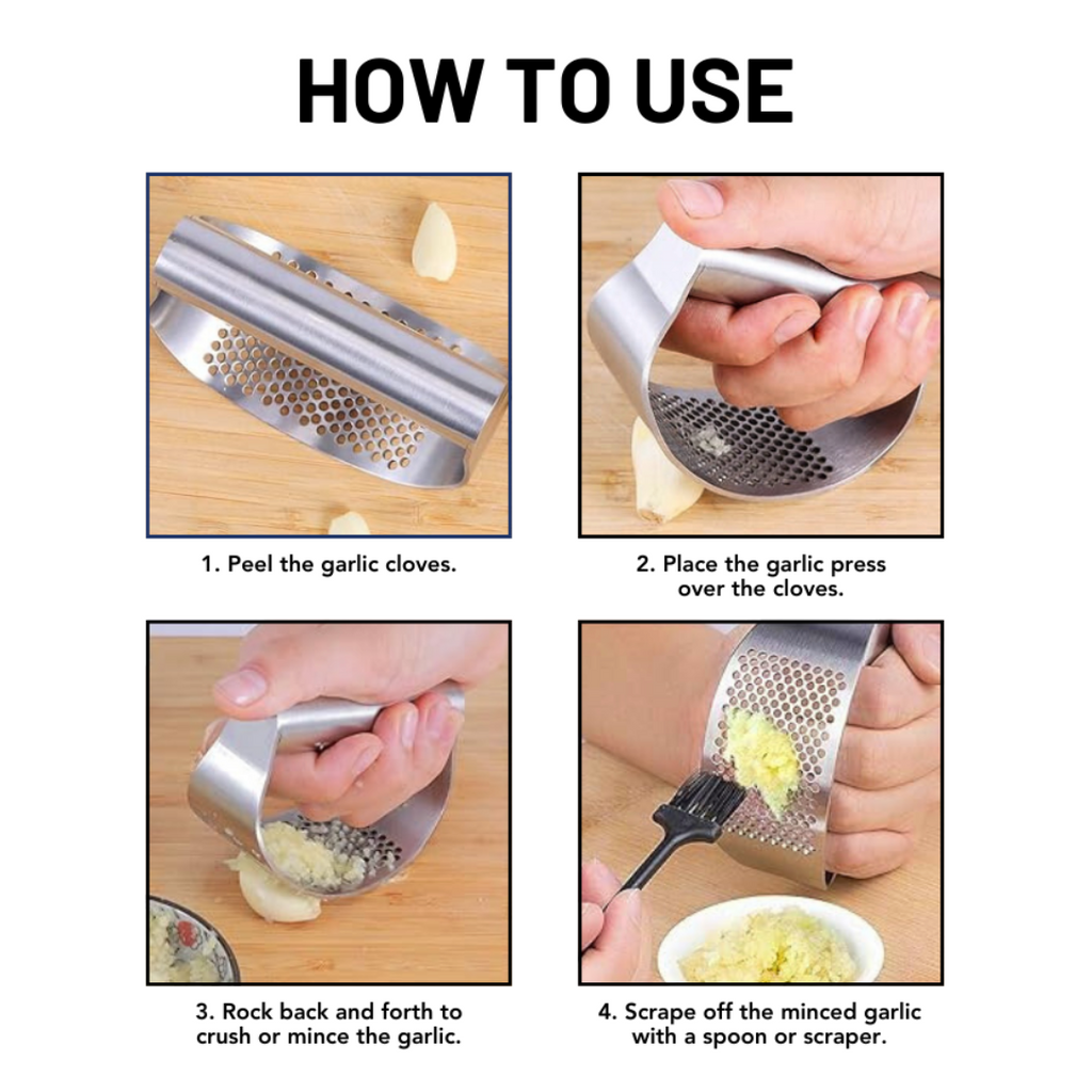 Easy Garlic Crusher